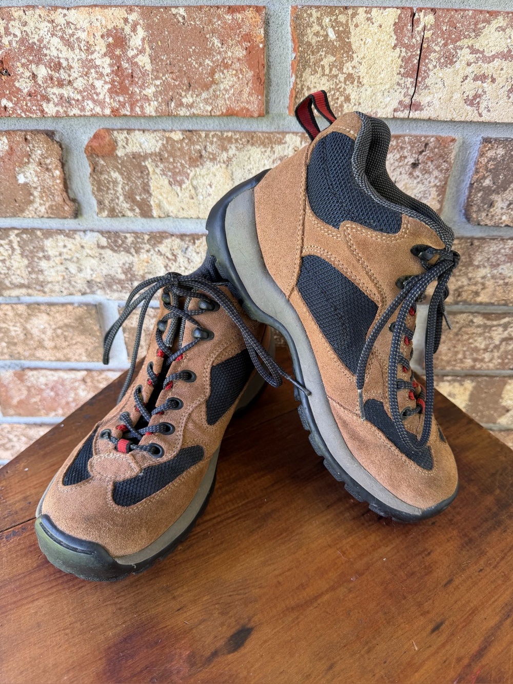 Lands' End Suede Trail Hiking Boots Women’s Size 7M